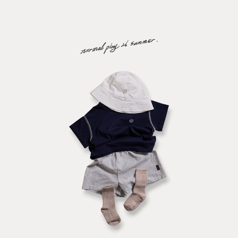 Normalplay - Korean Baby Fashion - #babyfashion - French Single Short Sleeve Tee - 8