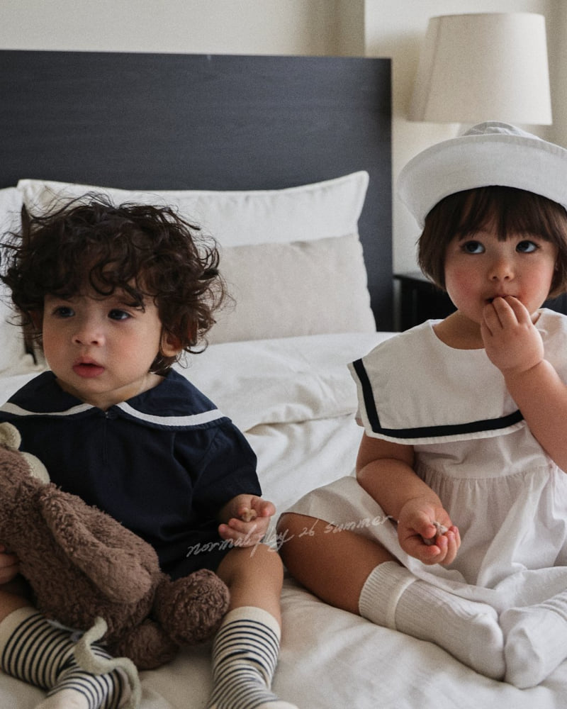 Normalplay - Korean Baby Fashion - #babyfashion - Marine One-piece - 6