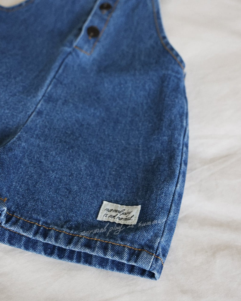 Normalplay - Korean Baby Fashion - #babyfashion - Poppy Denim Overalls - 5