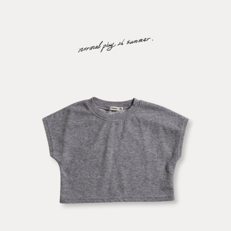 Normalplay - Korean Baby Fashion - #babyfashion - Terry Oversized Tee - 5