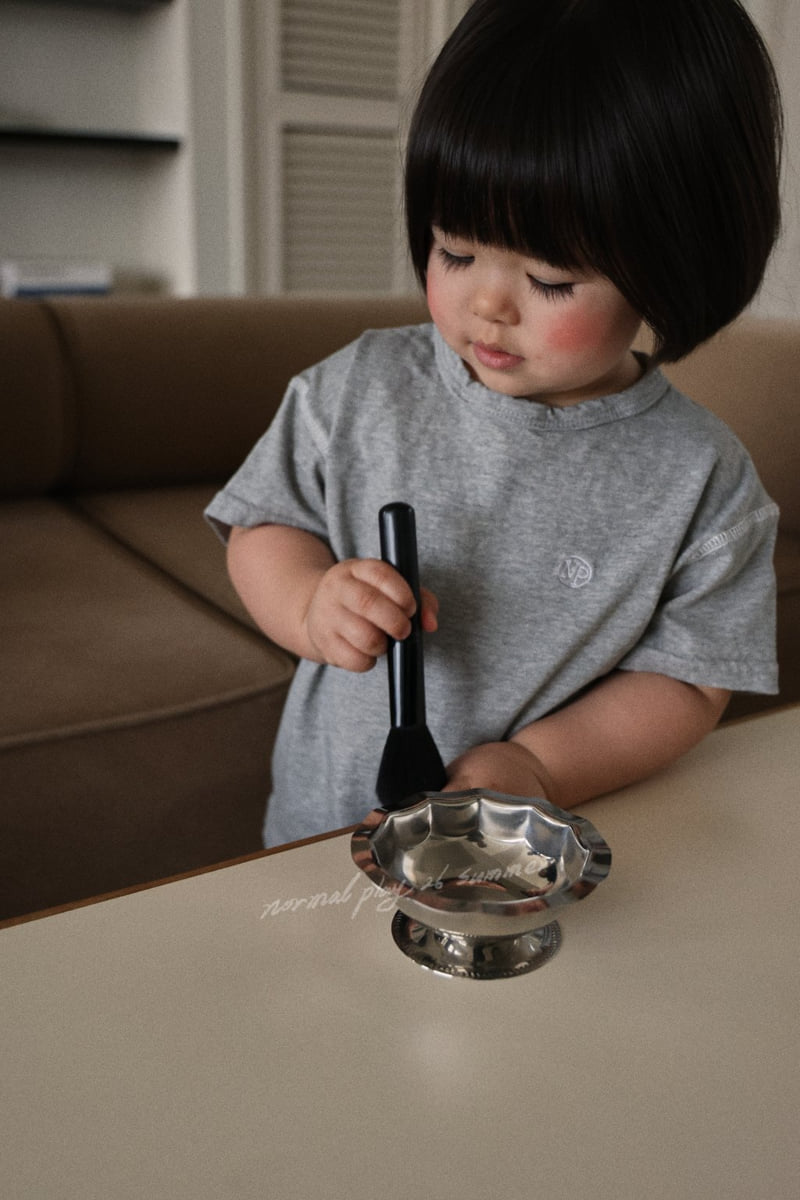 Normalplay - Korean Baby Fashion - #babyfever - French Single Short Sleeve Tee - 9