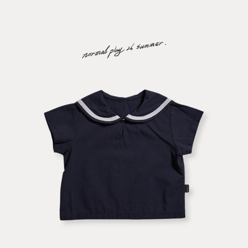 Normalplay - Korean Baby Fashion - #babyfever - Marine Blouse - 3