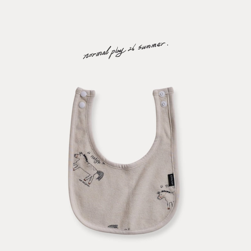 Normalplay - Korean Baby Fashion - #babyfever - Pony Yum Yum Bib