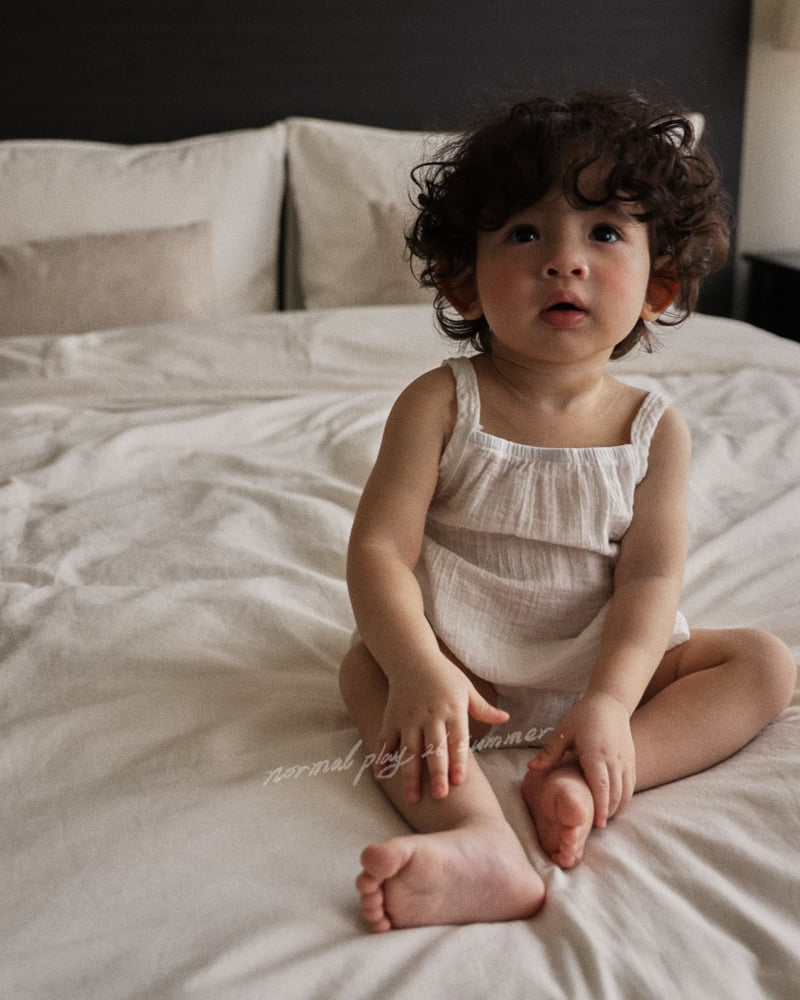 Normalplay - Korean Baby Fashion - #babyfever - Lovable Rope Suit - 11