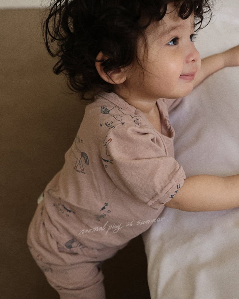 Normalplay - Korean Baby Fashion - #babyfever - Summer Pony Tee - 8