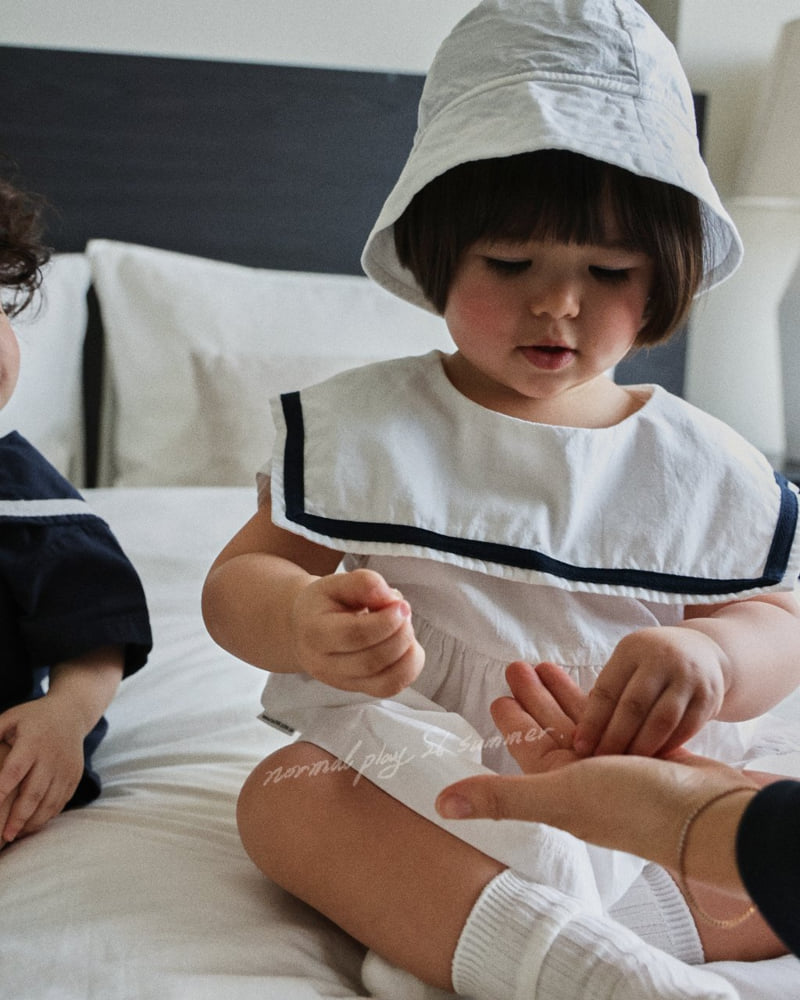 Normalplay - Korean Baby Fashion - #babygirlfashion - Marine One-piece - 8