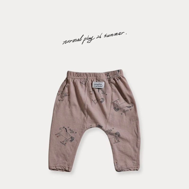 Normalplay - Korean Baby Fashion - #babyfever - Summer Baggy Pants - 4