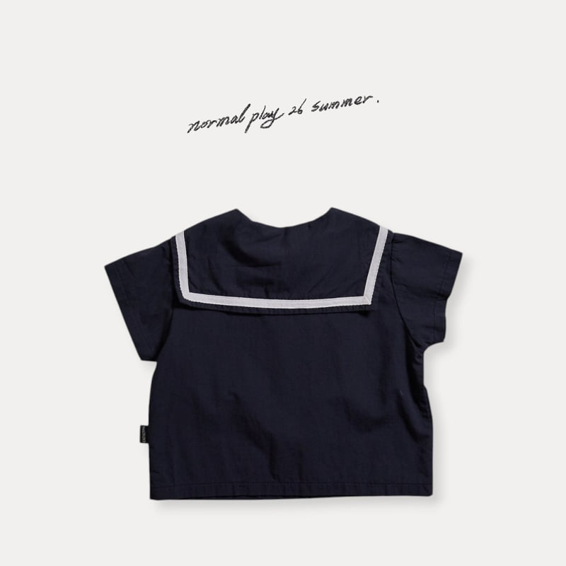 Normalplay - Korean Baby Fashion - #babyfever - Marine Blouse - 4