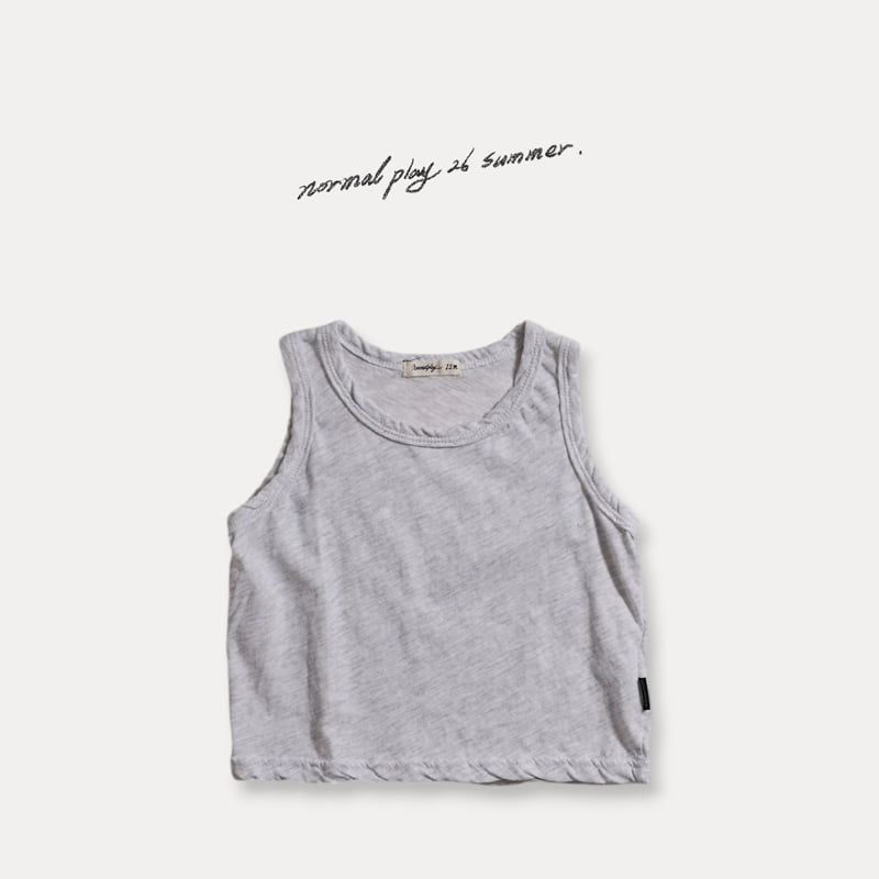 Normalplay - Korean Baby Fashion - #babygirlfashion - Robin Cooling Sleeveless Tee - 4
