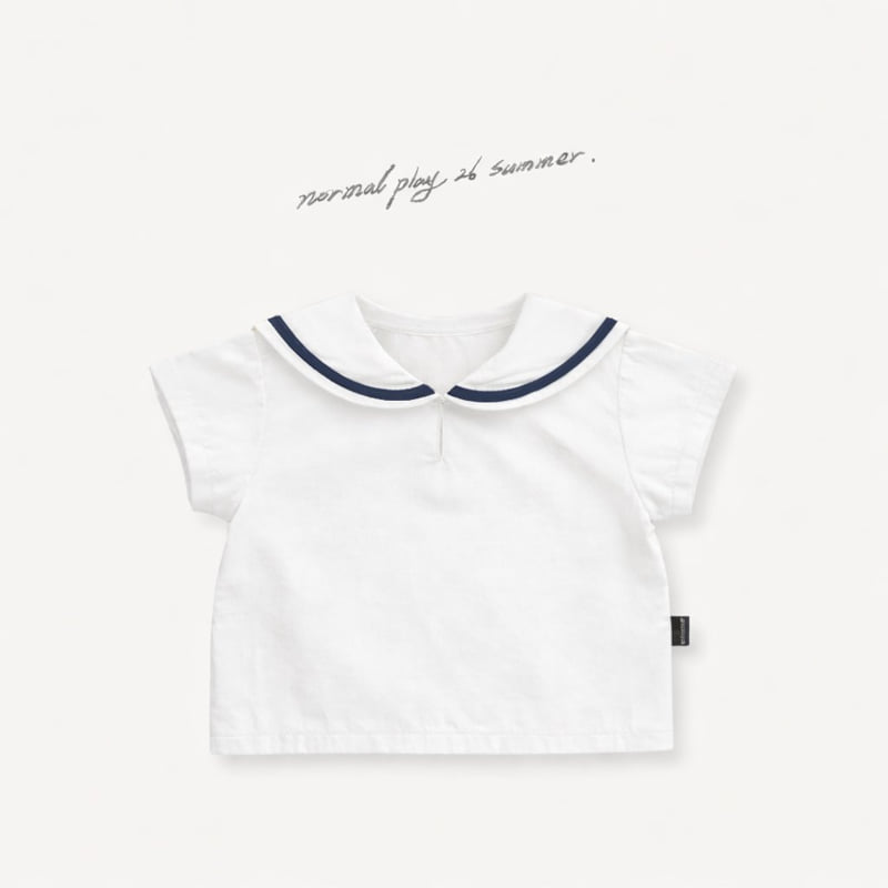 Normalplay - Korean Baby Fashion - #babylifestyle - Marine Blouse - 5