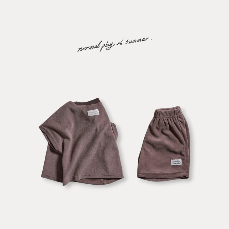Normalplay - Korean Baby Fashion - #babylifestyle - Terry Shorts - 7