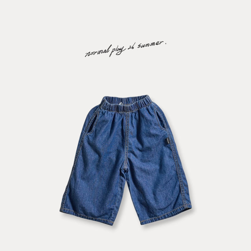 Normalplay - Korean Baby Fashion - #babylifestyle - Wide Denim Pants
