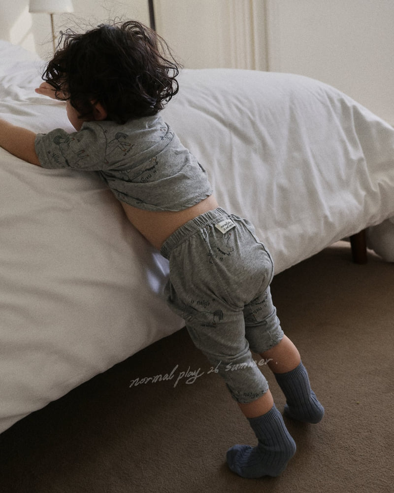 Normalplay - Korean Baby Fashion - #babyootd - Summer Baggy Pants - 7
