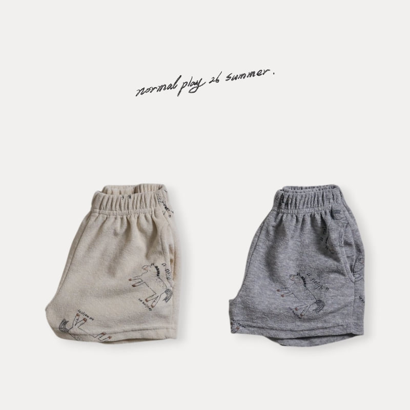 Normalplay - Korean Baby Fashion - #babyootd - Pony Shorts
