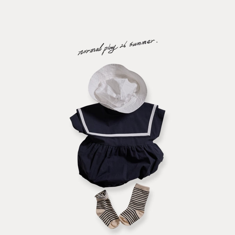 Normalplay - Korean Baby Fashion - #babyootd - Marine Baby Suit - 12