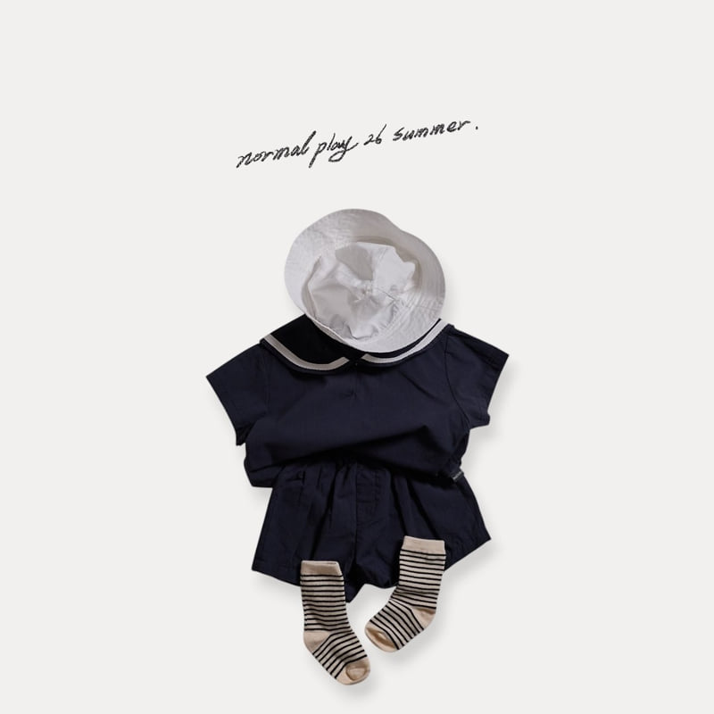 Normalplay - Korean Baby Fashion - #babyootd - Marine Blouse - 7