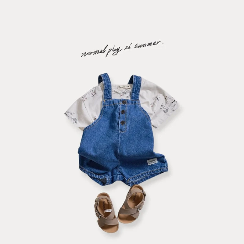 Normalplay - Korean Baby Fashion - #babyootd - Pony Short Sleeve Tee - 6