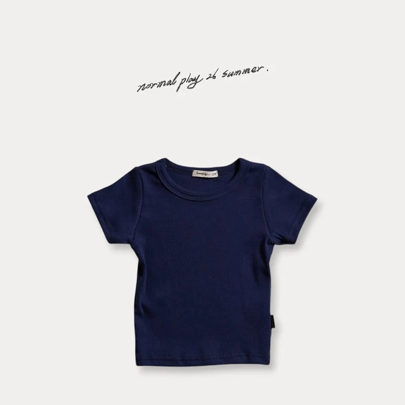 Normalplay - Korean Baby Fashion - #babyootd - Soft Short Sleeve Tee - 3