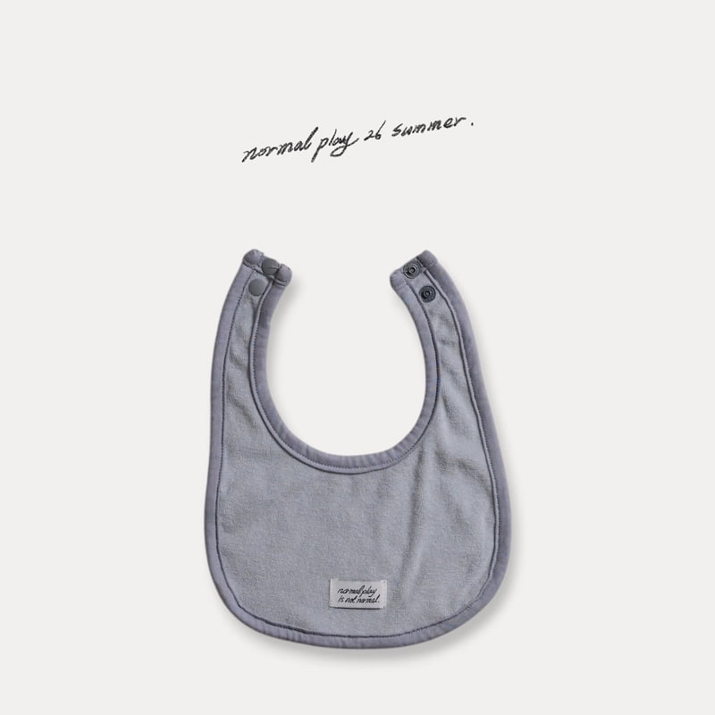 Normalplay - Korean Baby Fashion - #babyoutfit - Normal Terry Bib - 3