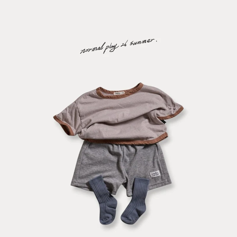 Normalplay - Korean Baby Fashion - #babyoutfit - Soft Pattern Tee - 5