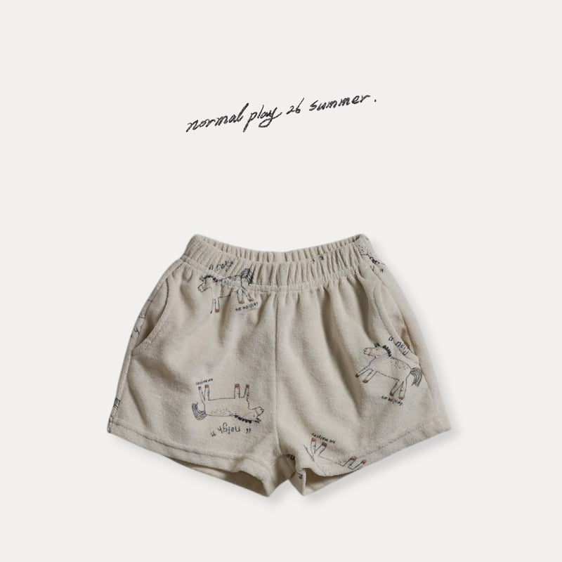 Normalplay - Korean Baby Fashion - #babyoutfit - Pony Shorts - 3