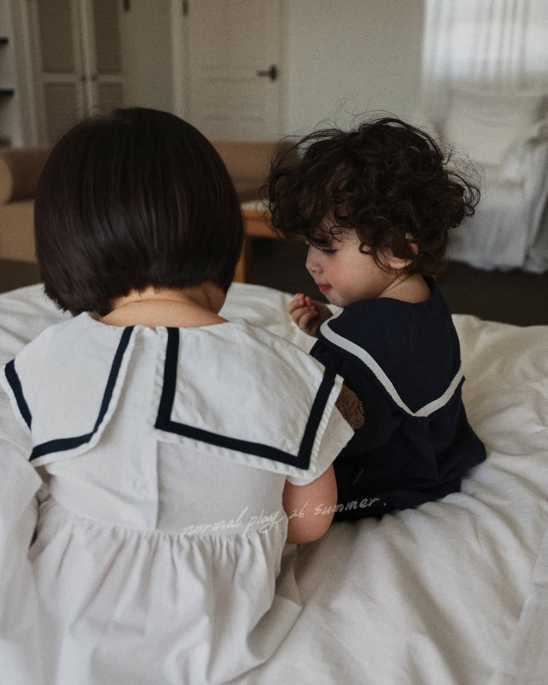 Normalplay - Korean Baby Fashion - #babyoutfit - Marine Blouse - 8