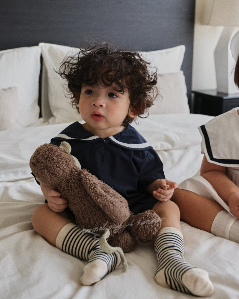 Normalplay - Korean Baby Fashion - #babyoutfit - Marine Blouse - 9