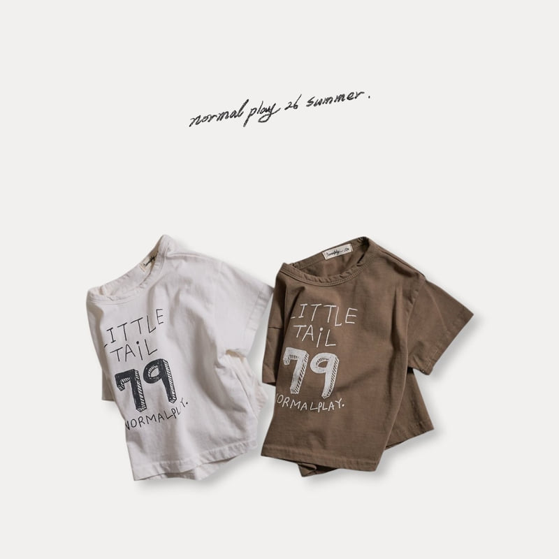 Normalplay - Korean Baby Fashion - #babyoutfit - 79 Tail Short Sleeve Tee