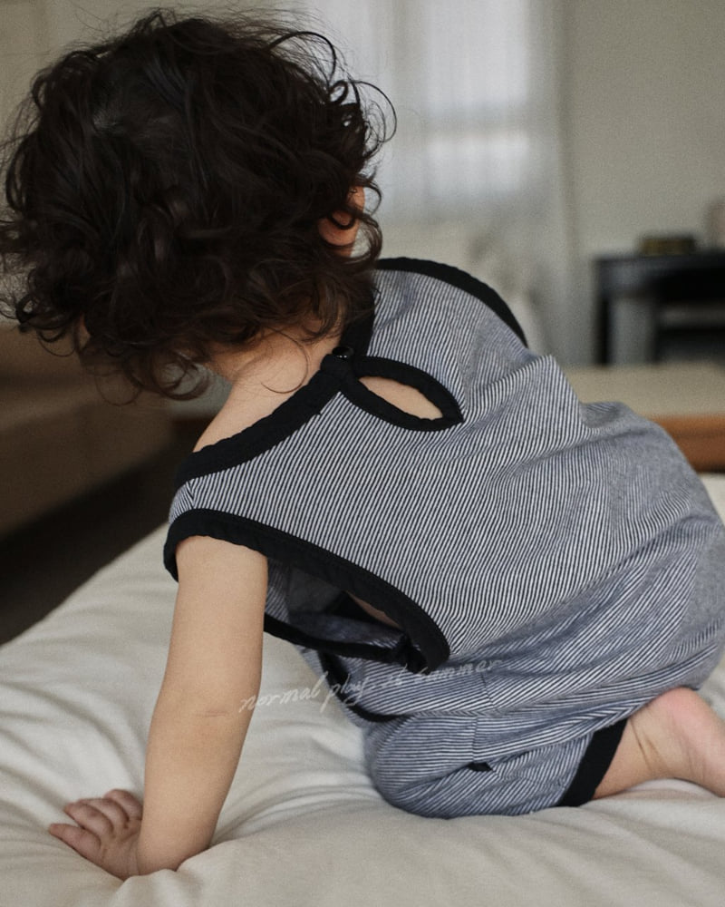 Normalplay - Korean Baby Fashion - #babyoutfit - Soft Pattern Baby Suit - 11