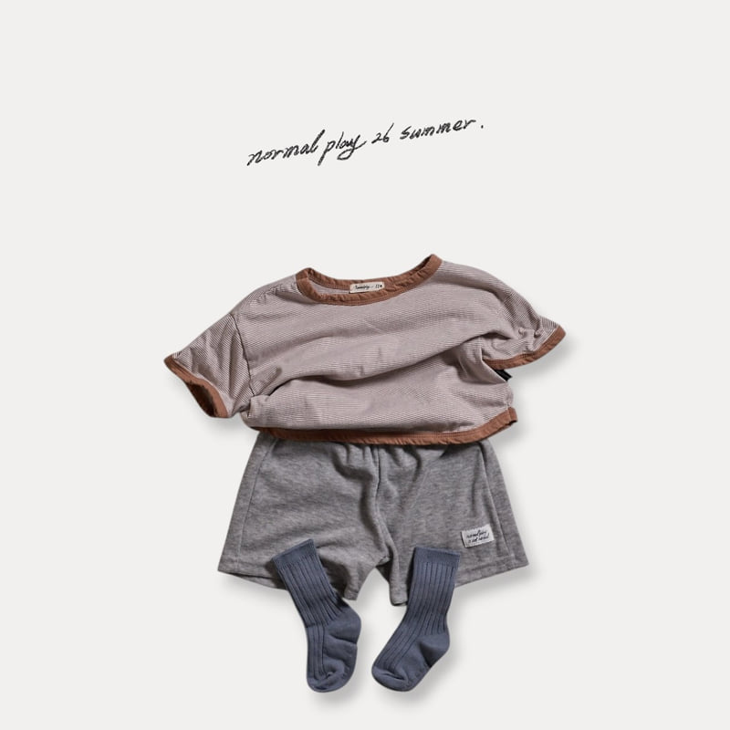Normalplay - Korean Baby Fashion - #babyoutfit - Terry Shorts - 10