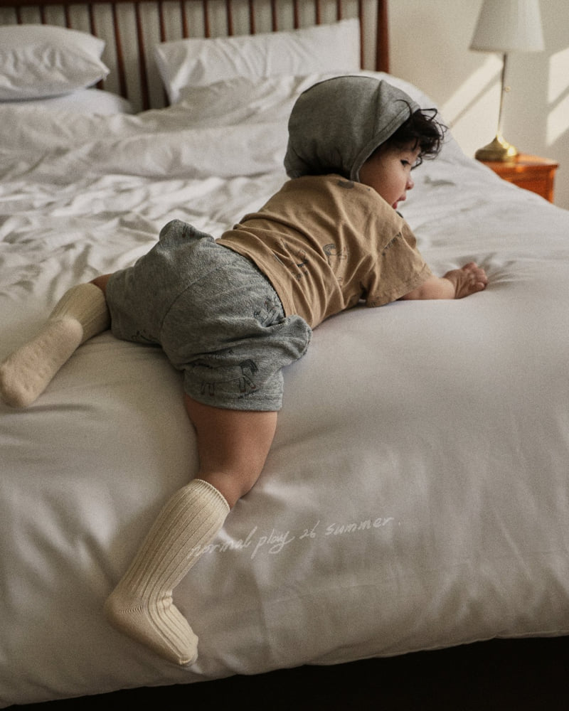 Normalplay - Korean Baby Fashion - #babyoutfit - Pony Short Sleeve Tee - 8