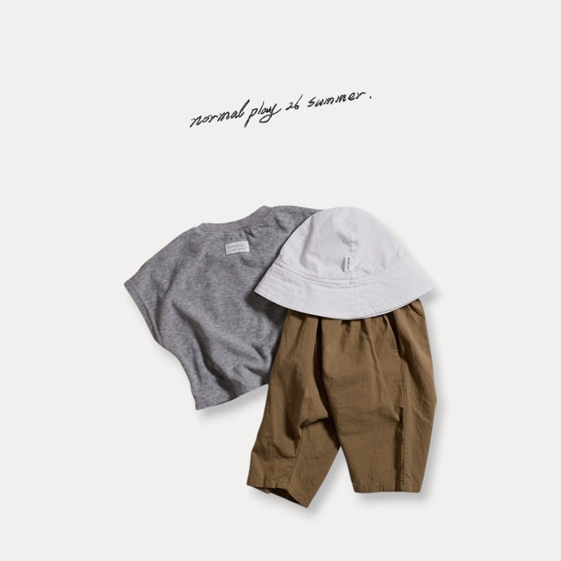 Normalplay - Korean Baby Fashion - #babyoutfit - Terry Oversized Tee - 12