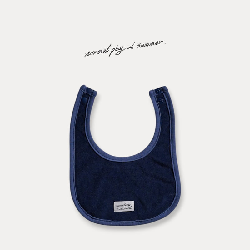 Normalplay - Korean Baby Fashion - #babyoutfit - Normal Terry Bib - 4