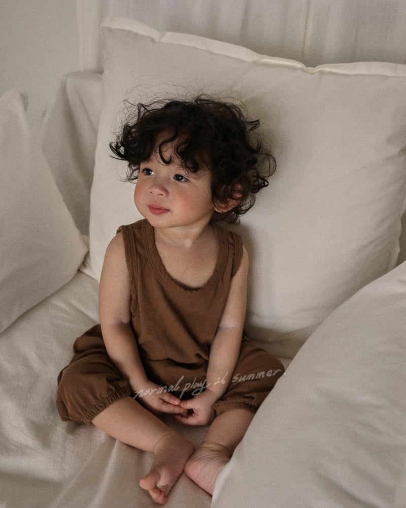 Normalplay - Korean Baby Fashion - #babywear - Robin Cooling Sleeveless Tee - 9