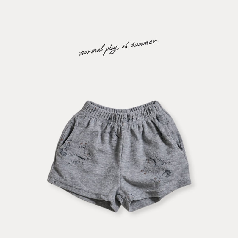 Normalplay - Korean Baby Fashion - #babyoutfit - Pony Shorts - 4