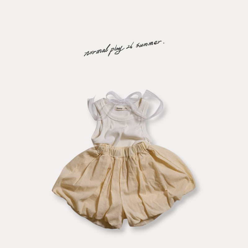 Normalplay - Korean Baby Fashion - #babywear - Soft Sleeveless Tee - 7