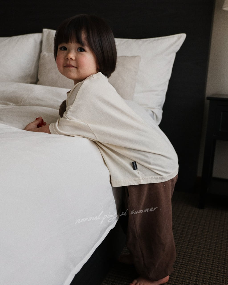 Normalplay - Korean Baby Fashion - #babywear - Egg Short Sleeve Tee - 8
