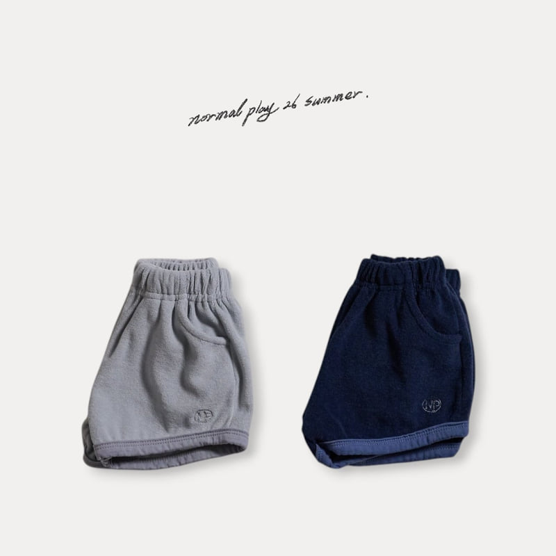 Normalplay - Korean Baby Fashion - #onlinebabyboutique - NP Terry Shorts
