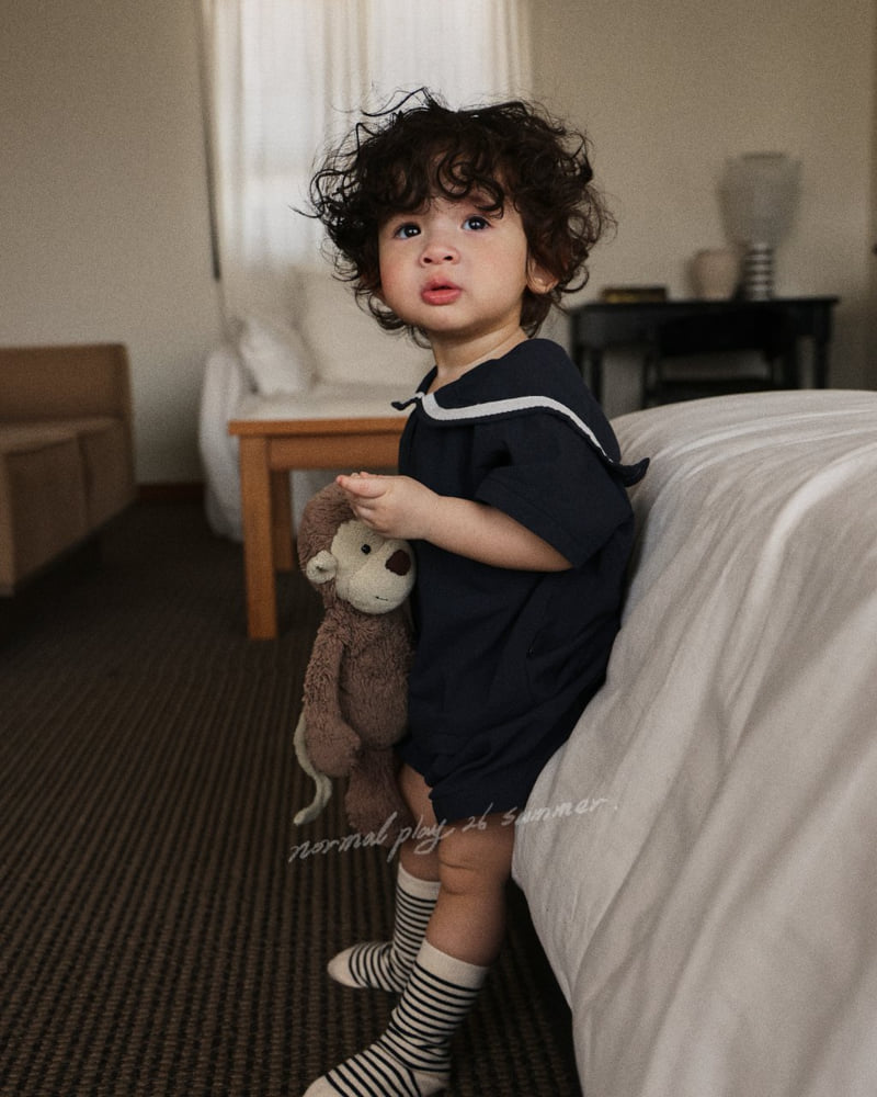 Normalplay - Korean Baby Fashion - #onlinebabyboutique - Marine Blouse - 11