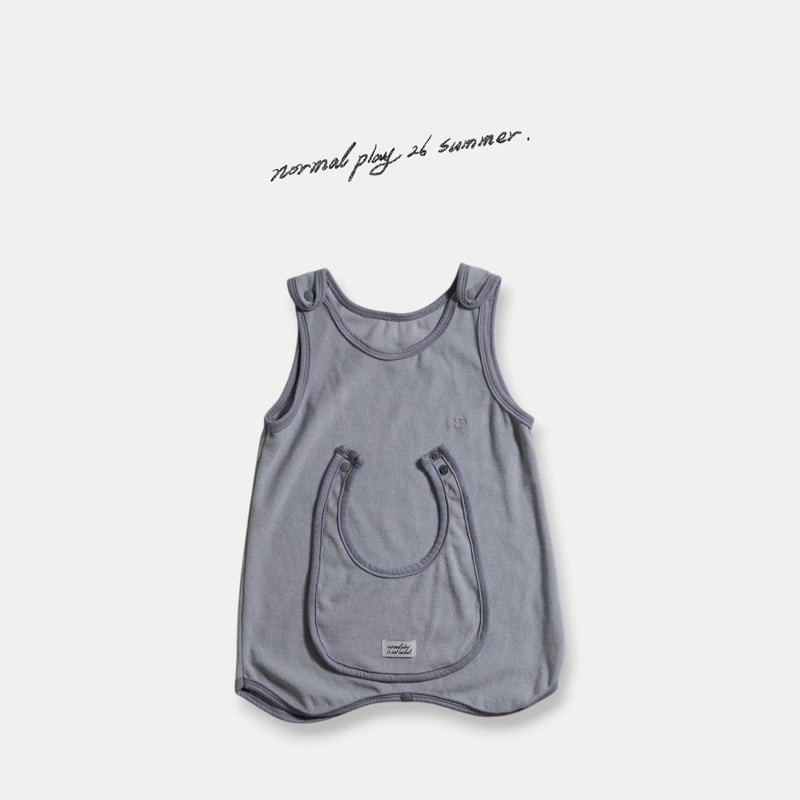 Normalplay - Korean Baby Fashion - #onlinebabyshop - Normal Terry Bib - 6