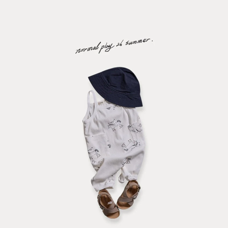 Normalplay - Korean Baby Fashion - #onlinebabyshop - Pony Overalls - 6