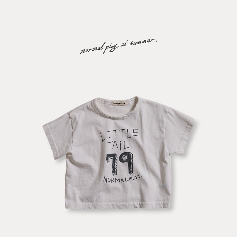 Normalplay - Korean Baby Fashion - #onlinebabyboutique - 79 Tail Short Sleeve Tee - 4