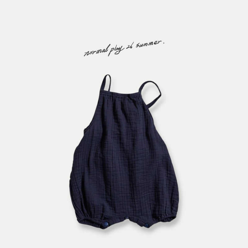 Normalplay - Korean Baby Fashion - #onlinebabyshop - Lovable Rope Suit - 5
