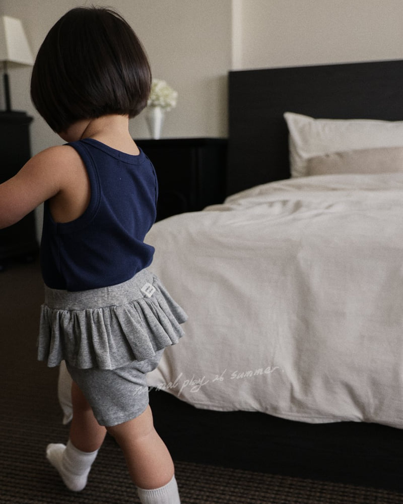 Normalplay - Korean Baby Fashion - #smilingbaby - Soft Sleeveless Tee - 10