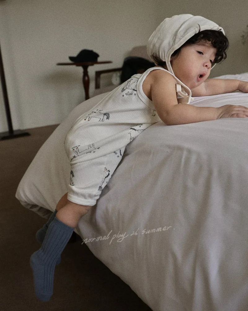 Normalplay - Korean Baby Fashion - #smilingbaby - Pony Overalls - 7
