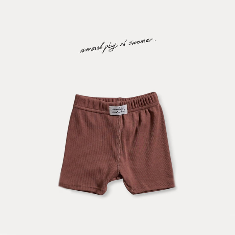 Normalplay - Korean Baby Fashion - #smilingbaby - Soft Short Leggings - 6