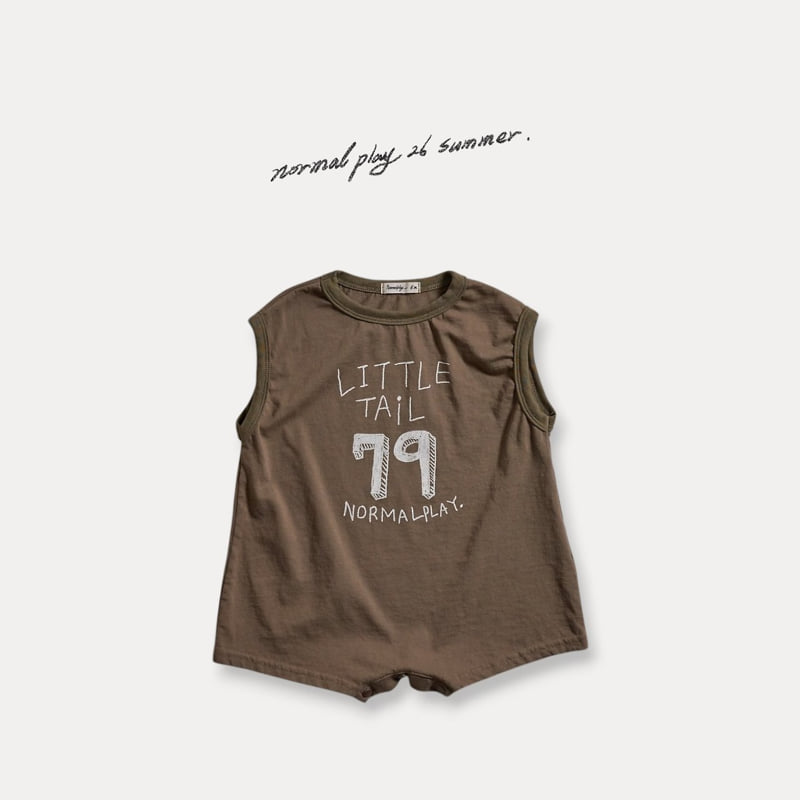 Normalplay - Korean Baby Fashion - #onlinebabyshop - 79 Tail Baby Suit - 4