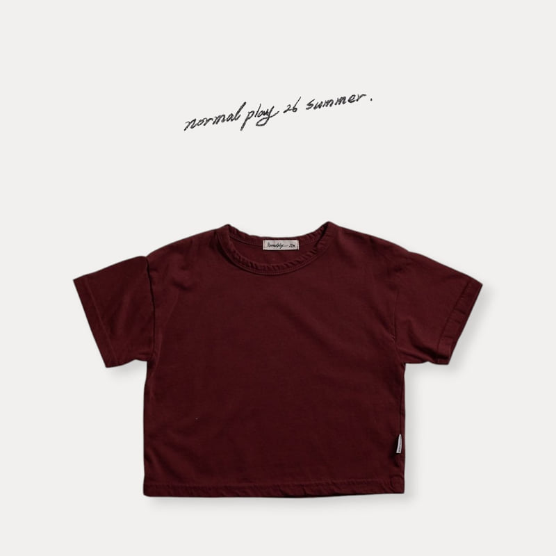 Normalplay - Korean Children Fashion - #Kfashion4kids - Bio-washed Short Sleeve Tee - 11