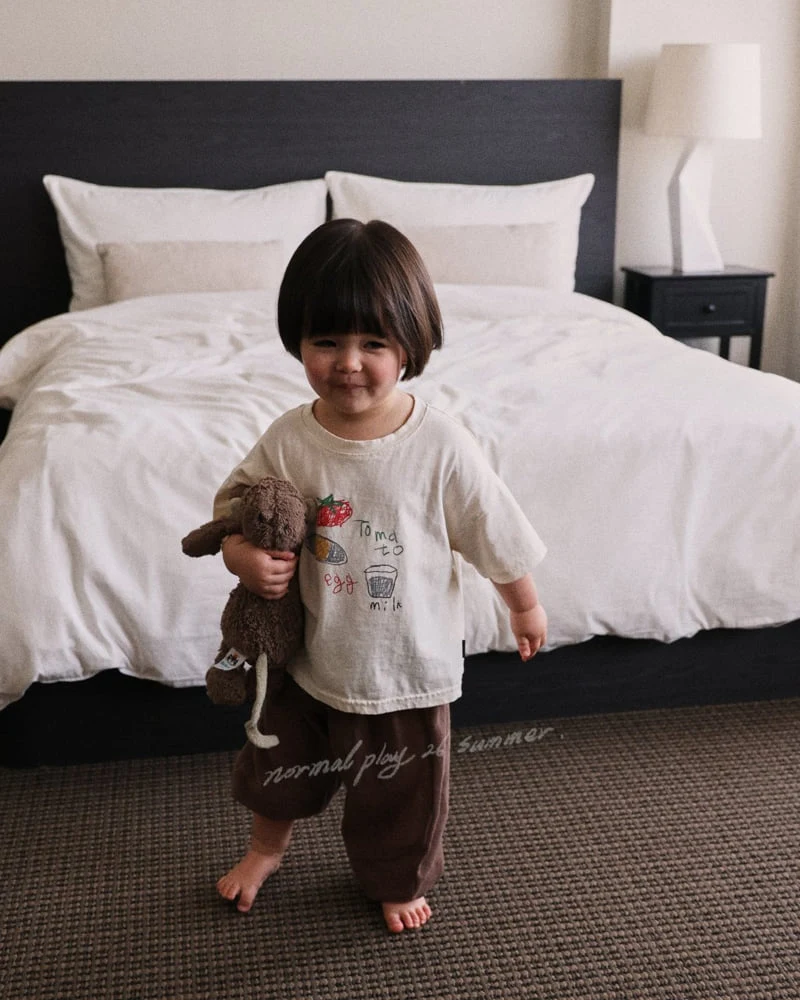 Normalplay - Korean Children Fashion - #fashionkids - Dove Jogger Pants - 11