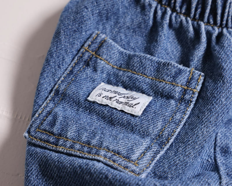 Normalplay - Korean Children Fashion - #prettylittlegirls - Rounded Denim Shorts - 9